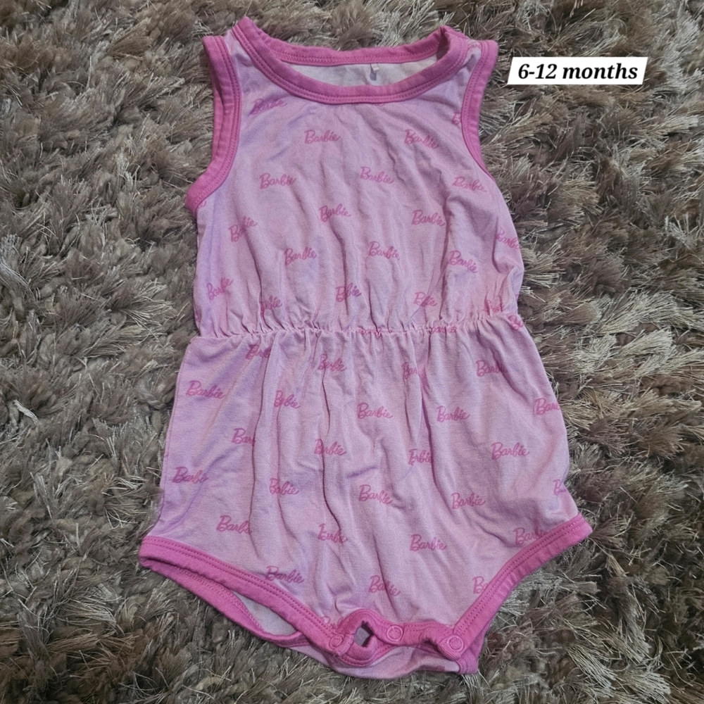 Posh Peanut Pink Bodysuit with Elastic Waistband